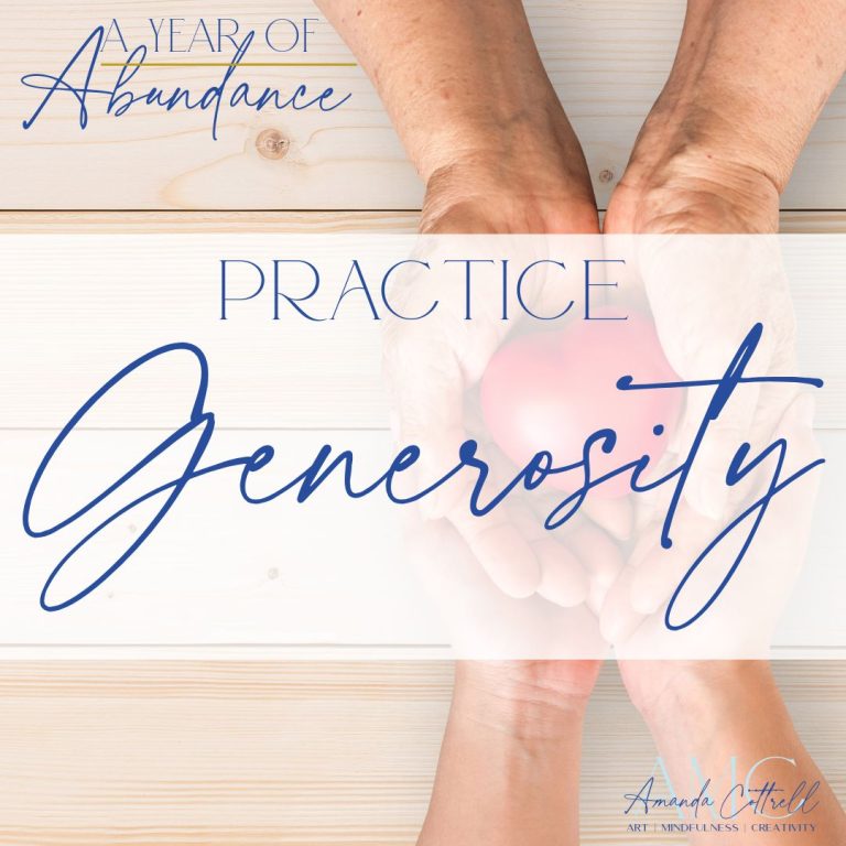 Practice Generosity